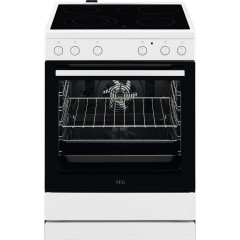 AEG CCB6400NBW SurroundCook Κουζίνα 73lt με Κεραμικές Εστίες Π60cm Λευκή